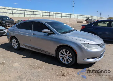 2015 Chrysler 200 Limited z USA, uszkodzony, nr VIN 1C3CCCAB4FN660631